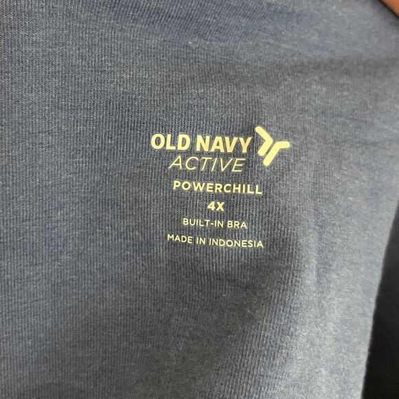 NWT Old Navy Active Women's Powerchill 7/8 Cami Jumpsuit Plus Size 4X Blue - Picture 5 of 6